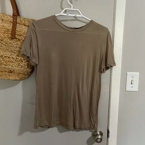 3 for 35✨ ZARA beige cotton T-shirt